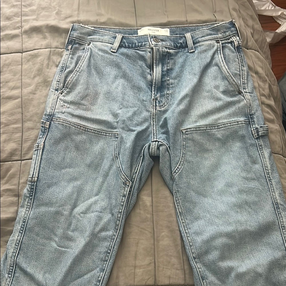 Hollister double knee jeans